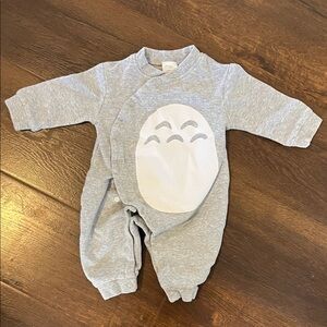 Gray Baby Cozy One Piece